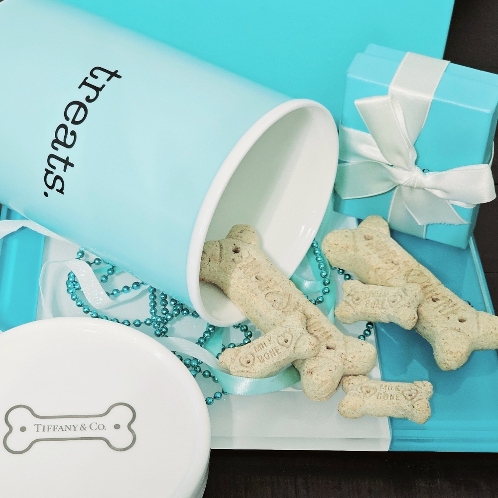 T&Co. Bone China "Treats" Jar